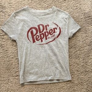 Gray Dr Pepper Tee